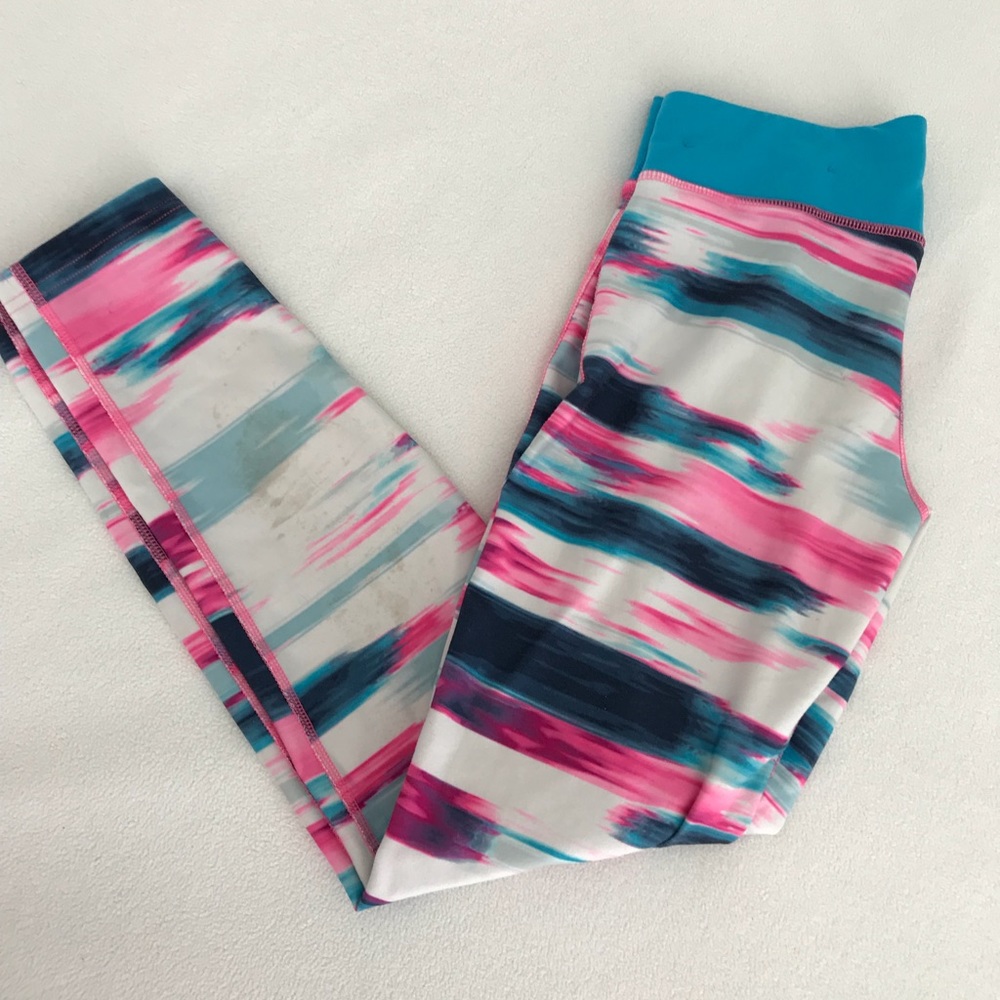 NIKE Blue&Pink Marbled Leggings